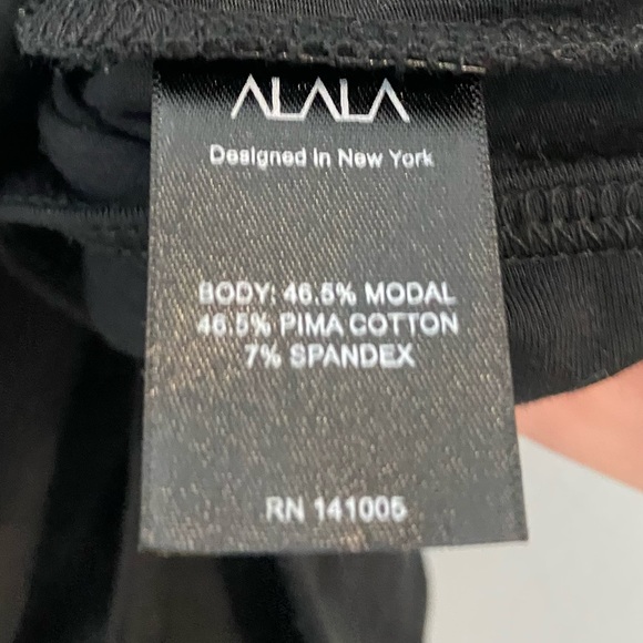 Alala Flex Black Sleeveless Bodysuit - Picture 7 of 8